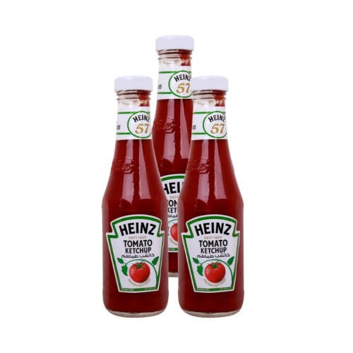 Heinz Tomato Ketchup - 3 Pack (395g Each) | Classic Tomato Condiment