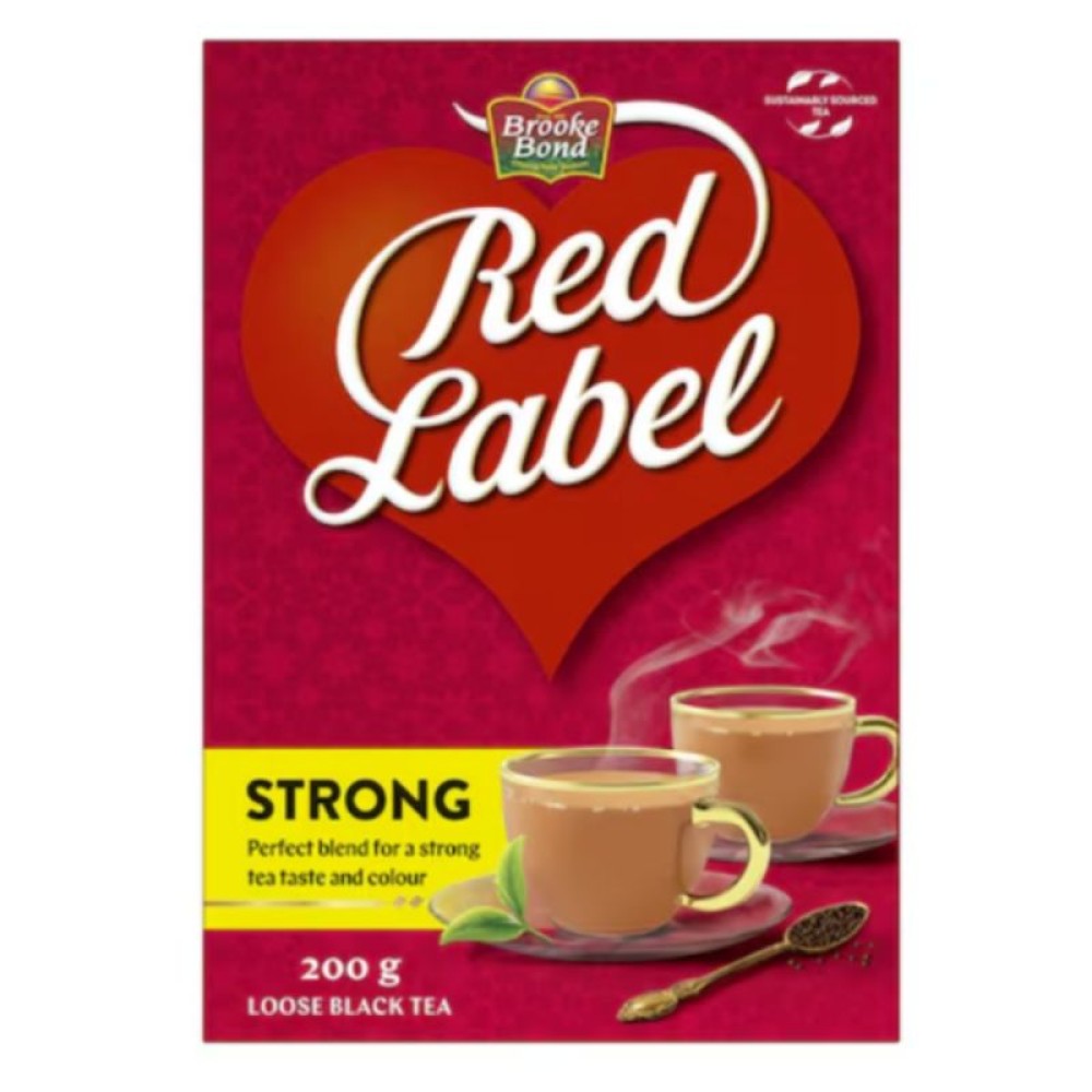 Brooke Bond Red Label Black Loose Tea - 200g