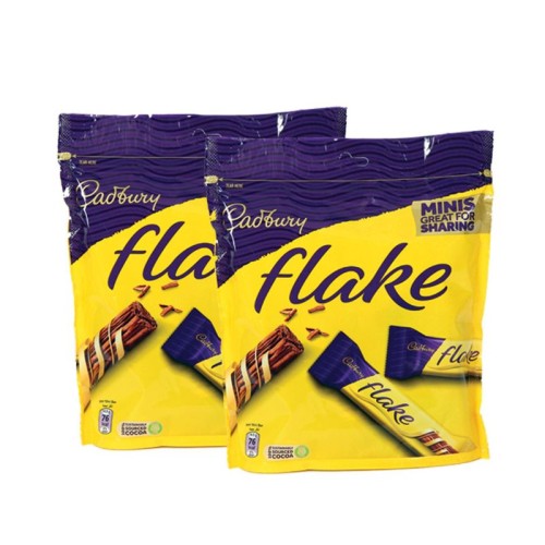 Cadbury Flake Minis – The Crumbliest Chocolate, Perfect for Snacks and Dessert Toppings