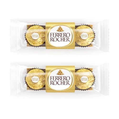 Ferrero Rocher T3x16x6 – 37.5g Luxurious Hazelnut Chocolates for Gifting