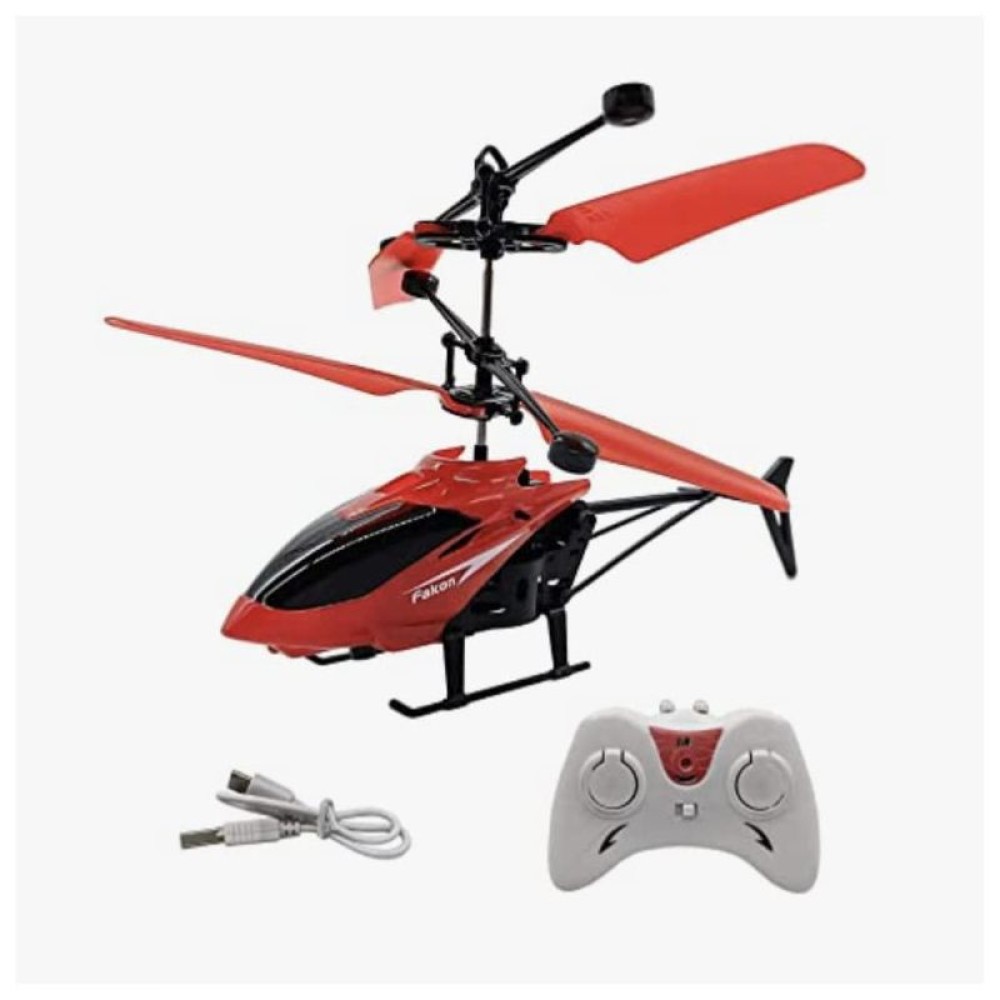 Plastic Remote Control Helicopter Toy for Kids - Ages 5+