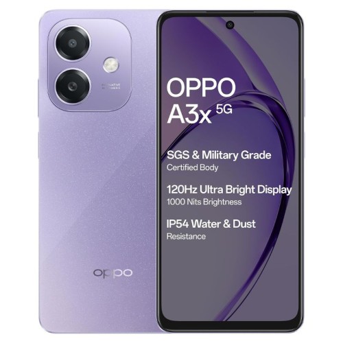 OPPO A3X 5G (4GB RAM, 128GB Storage) Smartphone