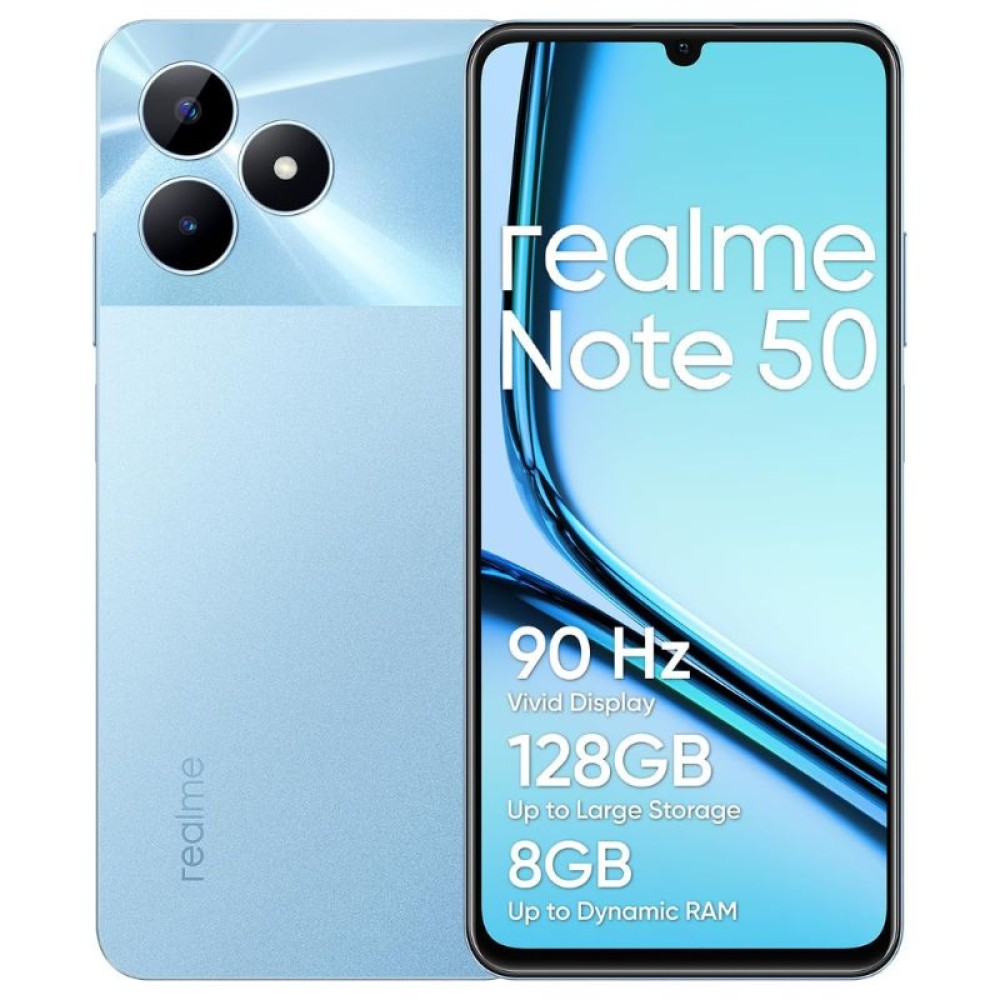 Realme Note 50 Dual SIM 128GB ROM + 4GB RAM Smartphone