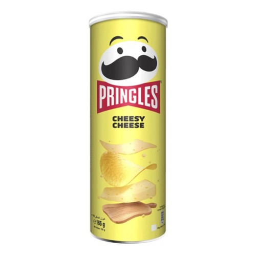 Pringles Cheesy Cheese Flavored Chips, 165g