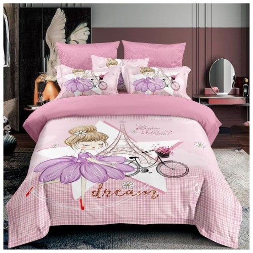 Pink Ballet Duvet Cover Set | Elegant & Dance-Themed Bedding