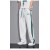 Men's Streetwear Slim Fit Harem Pants, Ribbons Jogging Cargo Pants, Multi-Pocket Spring Trousers