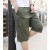 Men's Summer Cargo Shorts, 100% Cotton Streetwear Techwear Knee-Length