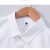 Men's Slim Fit Short-Sleeved Cotton Shirt, Casual All-Match Solid White