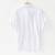 2024 Spring/Summer Casual Cargo Shirt for Men | Pure Cotton Short Sleeve, Solid Color, Comfortable Streetwear