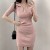 2024 Summer Women’s Short Sleeve Slim Knitted Dress - Casual Vacation Streetwear