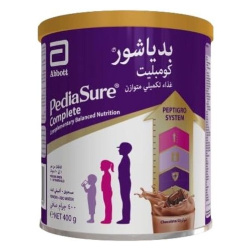 PediaSure PEPTIGRO Chocolate Powder, 400g – Gluten-Free Supplement