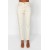 Ecru High Waist Slim Mom Jeans for Elegant Casual Looks