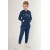 U.S. Polo Assn. Boys' Flat Navy Blue Tracksuit Set – 2-Piece Casual Outfit