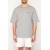 Oversize Cotton T-Shirt – Minimal Text Printed (White/Black/Green/Gray/Blue)