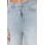 Trendyol Collection Light Gray High Waist Slim Mom Jeans for Chic Everyday Style