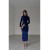 GDS BUTİK Gather Detailed Maxi Length Velvet Dress