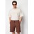 Oversize Brown Shorts with Rubber Waist & Hidden Cord – Casual Comfort