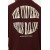 Oversize Dark Brown Cotton T-Shirt – Text Printed & Stylish