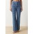 Trendyol Collection High Waist Dark Blue Wide Leg Jeans – 100% Cotton Denim