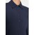 Balloon Sleeve Dark Navy Blue Cotton Shirt