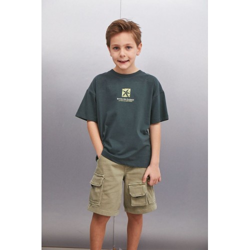 Kids' Green T-Shirt - YOHAN | Casual & Comfortable | 100% Cotton