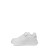 U.S. Polo Assn. Andrei Ptk Jr 4pr Girls White Sports Shoes – Orthopedic Sole, Lace-Up, Faux Leather