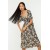 Trendyol Collection Floral Print A-Line Midi Dress with Balloon Sleeves – Feminine Elegance