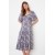 Trendyol Collection Floral Print A-Line Midi Dress with Balloon Sleeves – Feminine Elegance