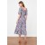 Trendyol Collection Floral Print A-Line Midi Dress with Balloon Sleeves – Feminine Elegance