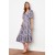 Trendyol Collection Floral Print A-Line Midi Dress with Balloon Sleeves – Feminine Elegance