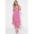 Trendyol Collection Floral Print A-Line Midi Dress with Balloon Sleeves – Feminine Elegance