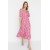 Trendyol Collection Floral Print A-Line Midi Dress with Balloon Sleeves – Feminine Elegance