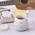 Angelice Home Cat Mug with Spoon, Cute Ceramic Coffee Cup for Cat Lovers