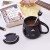 Angelice Home Cat Mug with Spoon, Cute Ceramic Coffee Cup for Cat Lovers