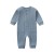 Newborn Baby Long Sleeve Cotton Romper with Pocket, Soft Solid Jumpsuit for Spring & Autumn