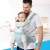 Ssonlun 6-in-1 Baby Carrier with Waist Stool – Adjustable, Soft Cotton Carrier for Newborn to Toddler