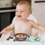 Baybee Silicone Suction Baby Feeding Bowl Set | Mess-Free Feeding for Toddlers | Blue