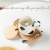 BigNoseDeer Cute Ceramic Cow Mug with 3D Figurine Inside, Lid & Spoon, 13oz