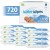 WaterWipes Original Biodegradable Baby Wipes - 720 Count (12 Packs), Unscented, 99.9% Water