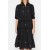 Trendyol Collection Black Embroidered Midi Dress – Elegant Straight Cut Casual Outfit