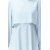 TRENDYOL MODEST Blue Maxi Dress with Standing Collar and A-Line Design