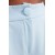 Trendyol Collection Light Blue Wide Leg Pleated Trousers – High Waist Woven Fabric