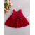 Fancy Wedding Baby Girl Flower Dress with Bow – Cute Satin Sleeveless Design