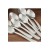 Home Box Juliet Stainless Steel Teaspoon Set - 6 Durable Pieces