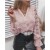 Spring White Lace Shirts – Long Sleeve Casual Office Tops for Women 2024