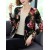 Floral Print Long Sleeve Cardigan for Women – Casual Autumn Knitwear with Button Closure