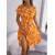 Floral Pleated A-Line Dress – Women’s Chic High-Waist Summer Casual Dress