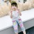 Spring Summer Cartoon Daisy Jeans for Girls – Loose Baby Denim Pants – Casual Trousers