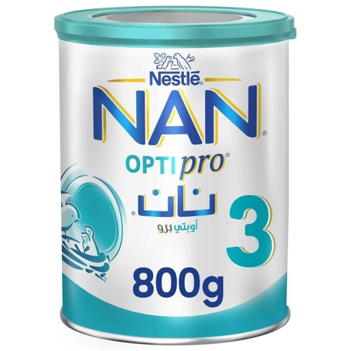 Nestle Nan 3 Optipro Growing-Up Formula 800g - Nutritional Support for Toddlers