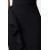 Trendyol Collection Flounced Black/Red Evening Dress – Elegant Wrapover Midi Halterneck